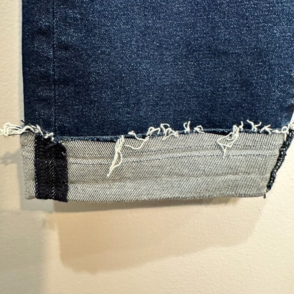 Anthropologie Pilcro Womens Jeans Size 30 Blue High Rise Cigarette Dark Wash - Picture 4 of 10